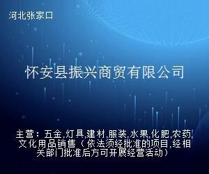 懷安縣振興商貿 探索貿易經紀與代理的創新路徑